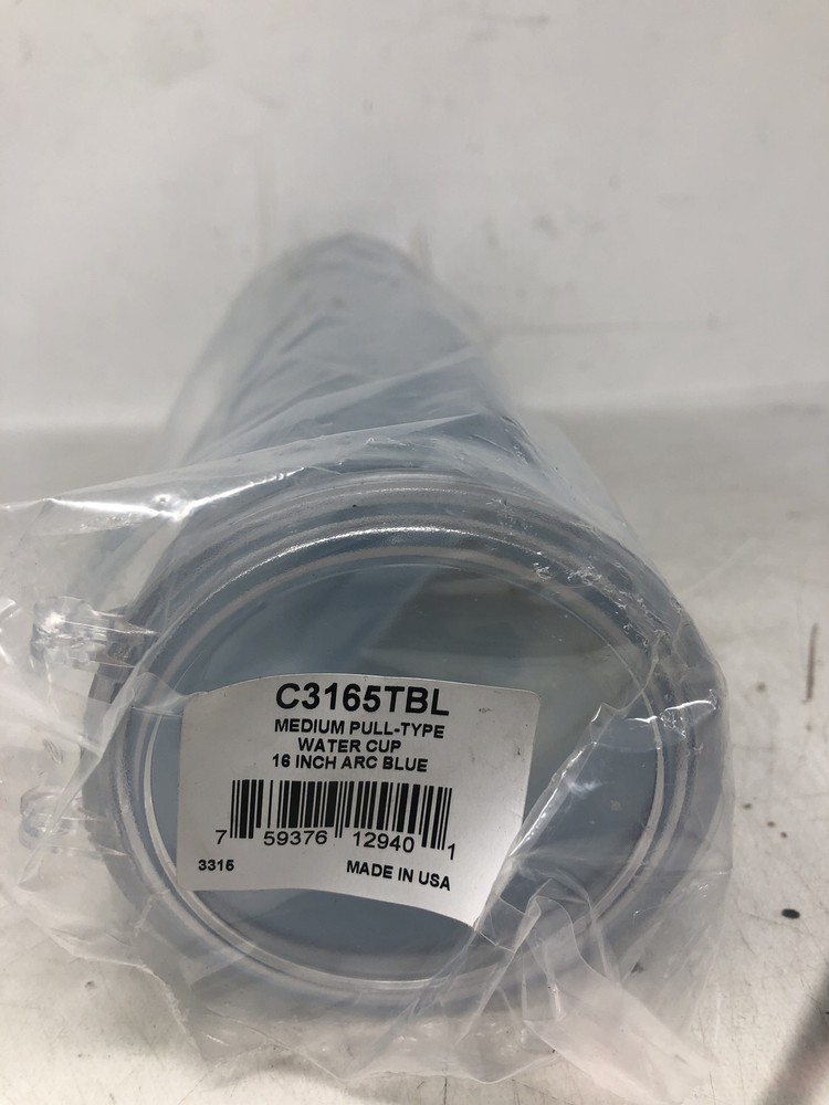 San Jamar Medium Pull Type Water Cup 16" Arc Blue -(C3165TBL)