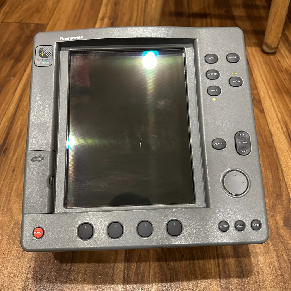 Raymarine RL80C Pathfinder Radar Display