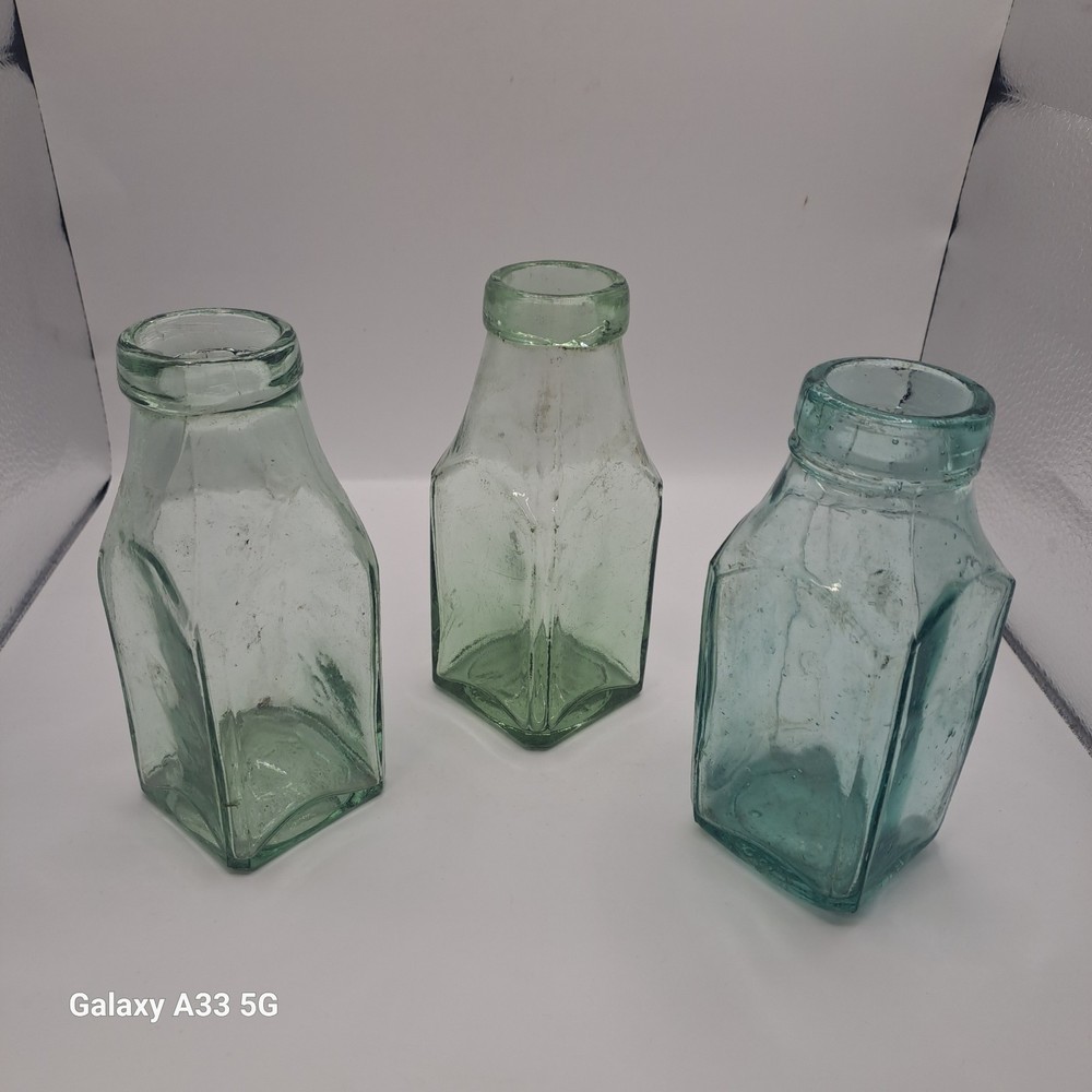 x3 Nice Victorian Pickle Jars c1890’s