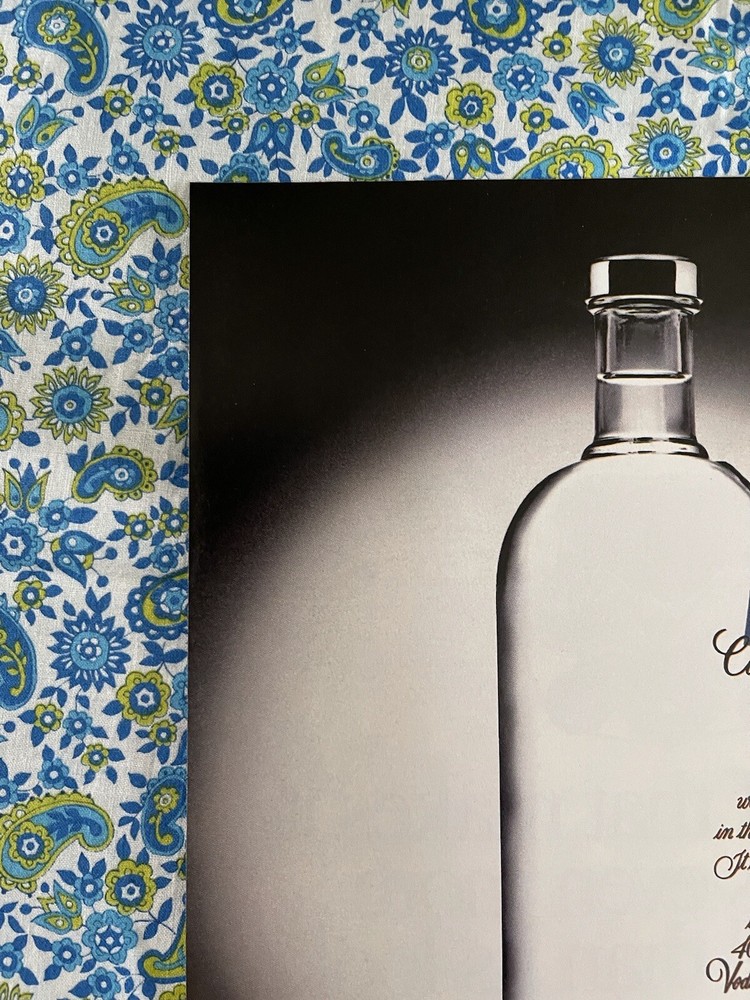 Absolut Vodka 1998 Print Ad Absolut Profile
