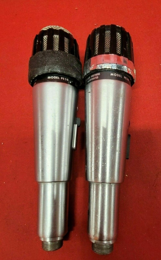Shure Unidyne PE58 Dynamic Microphones