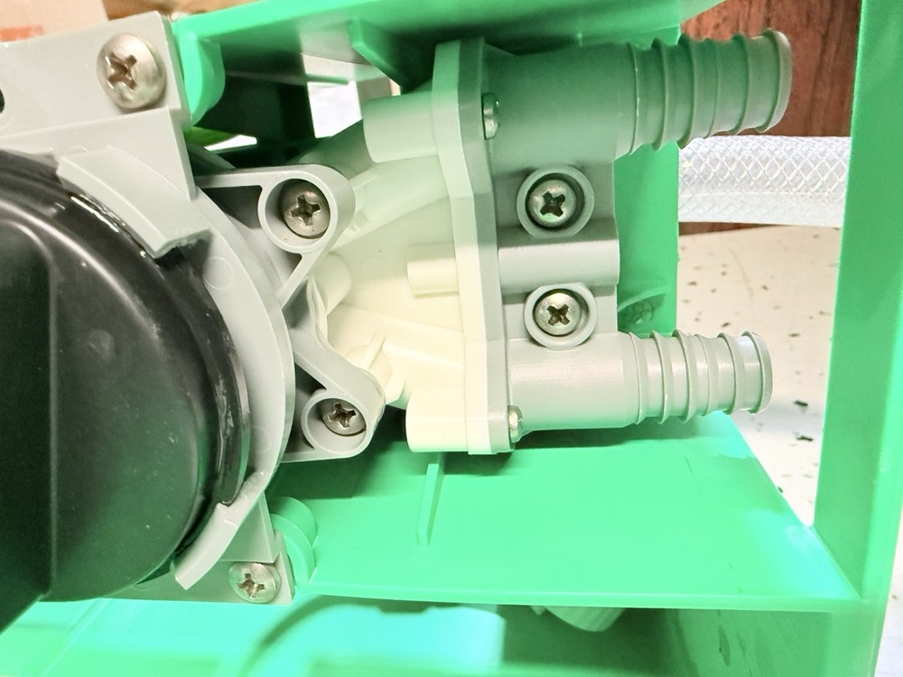 3M Flow Control System chemical dispenser, a wall-mounted.