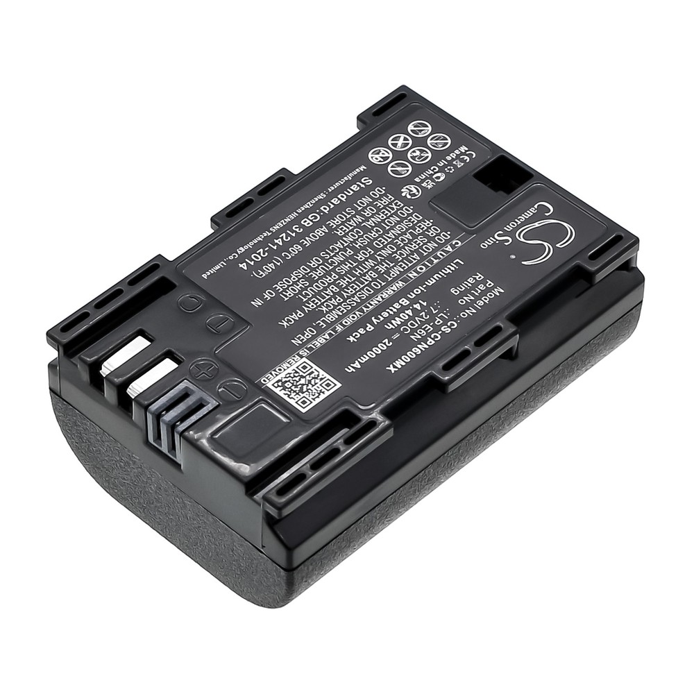 Battery for Tether Tools Air Direct P/N: 2000mAh / 14.40Wh