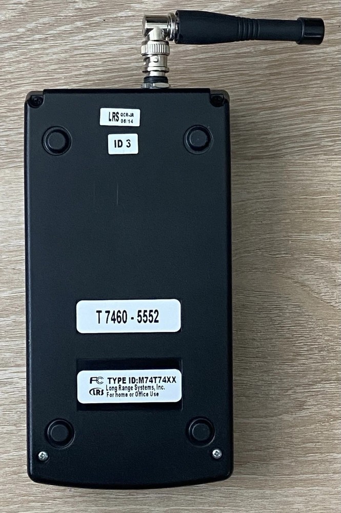 LRS Long Range Systems M74T74XX Paging Communication Base Transmitter Unit T7460