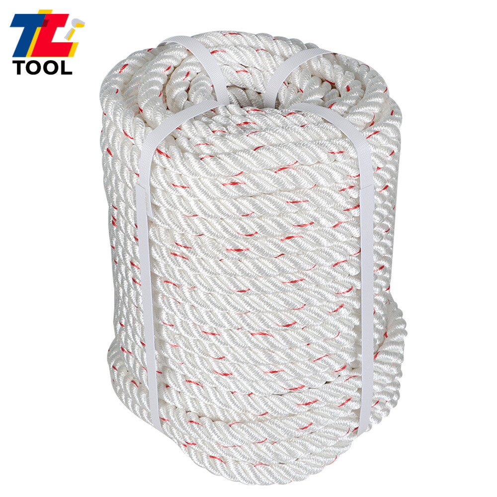 8900Lbs 5/8"×150' Double Braid Polyester Arborist Bull Rope Pulling Rigging Line