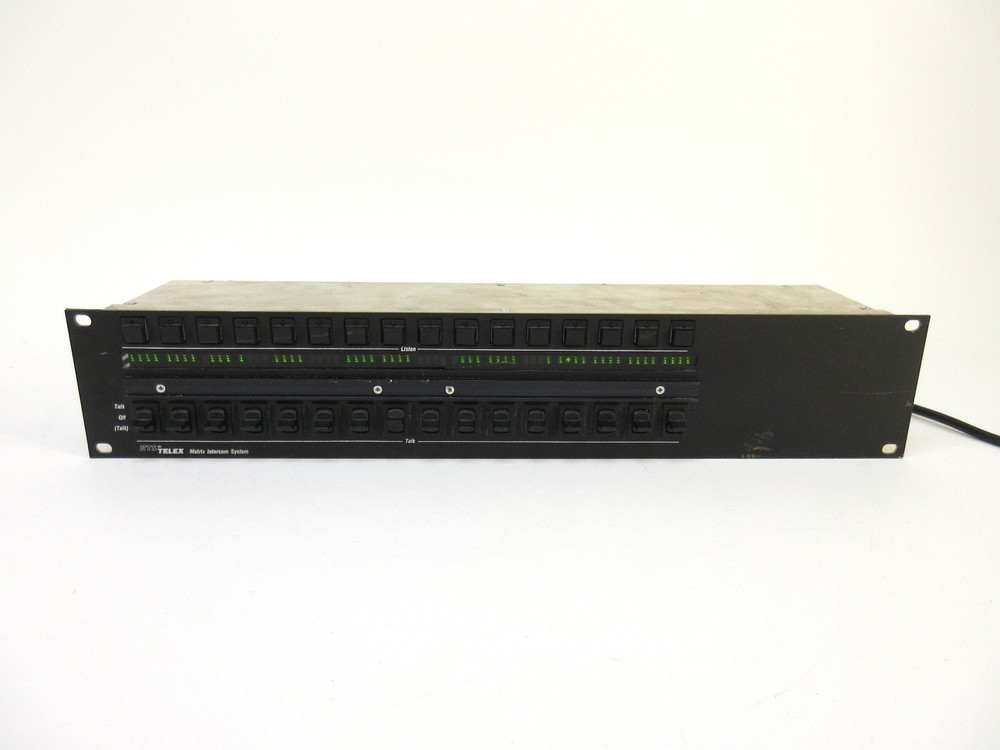 Telex RTS EKPD96-8 Telex Matrix Intercom Control Panel System with Power Cord