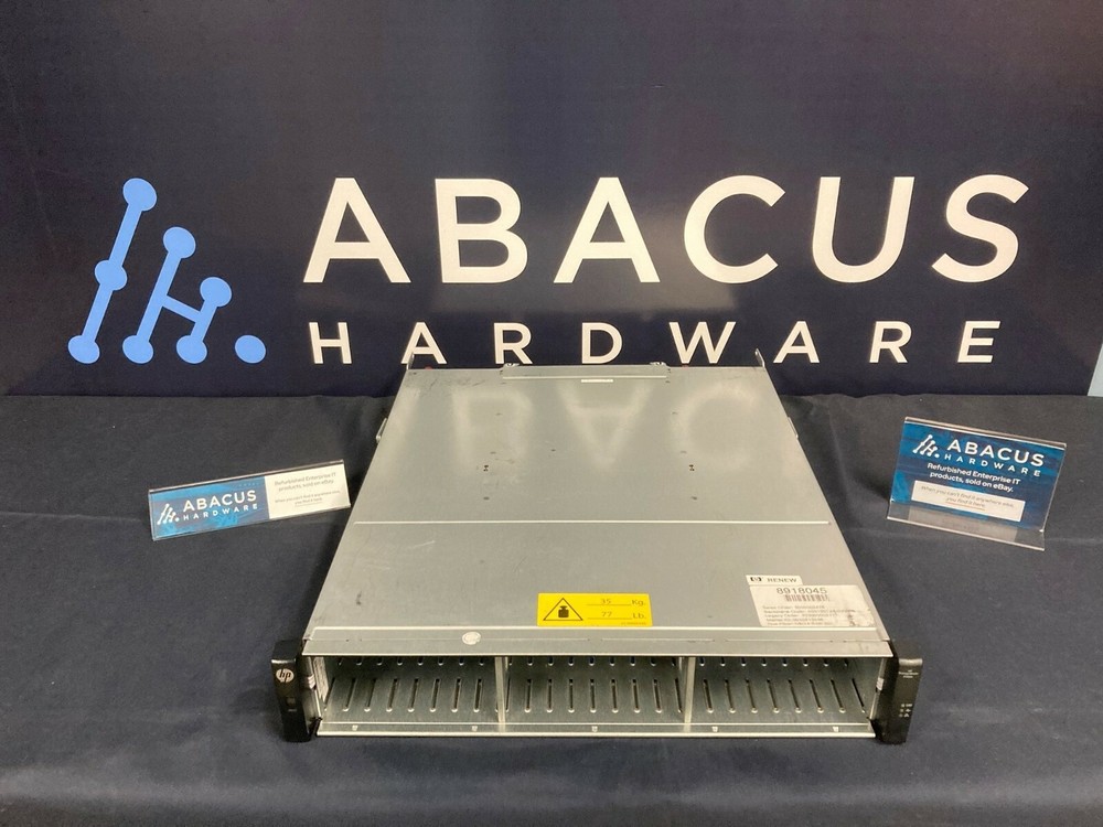HP AW597B P2000 G3 10GbE iSCSI MSA Dual Controller Storage Array 24x 2.5 SFF