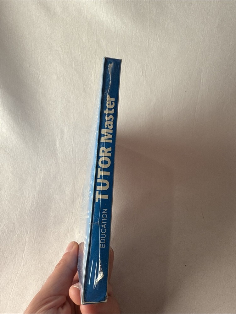 Tutor Master By Steve Green 3 1/2” Pc Program Dos Personal Companion Software