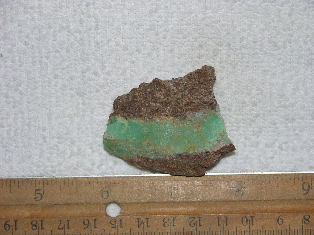 Chrysoprase rough mixed gem grade Australia 2 inch C62