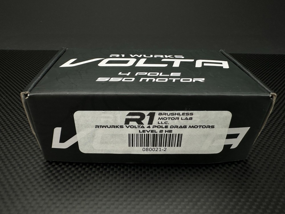 R1WURKS Volta 4 Pole Drag HE Motor - Level 2 - Used