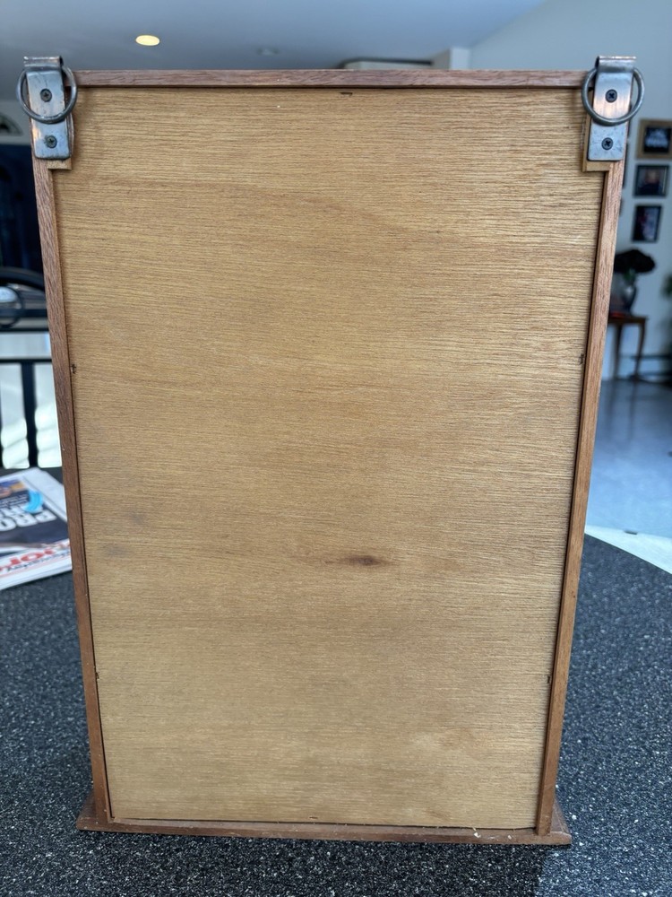 Full Owl Curio Cabinet