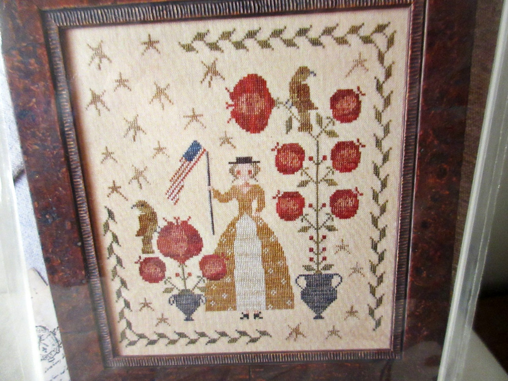 HTF With Thy Needle & Thread STARS & STRIPES Ctd Cross Stitch Pattern