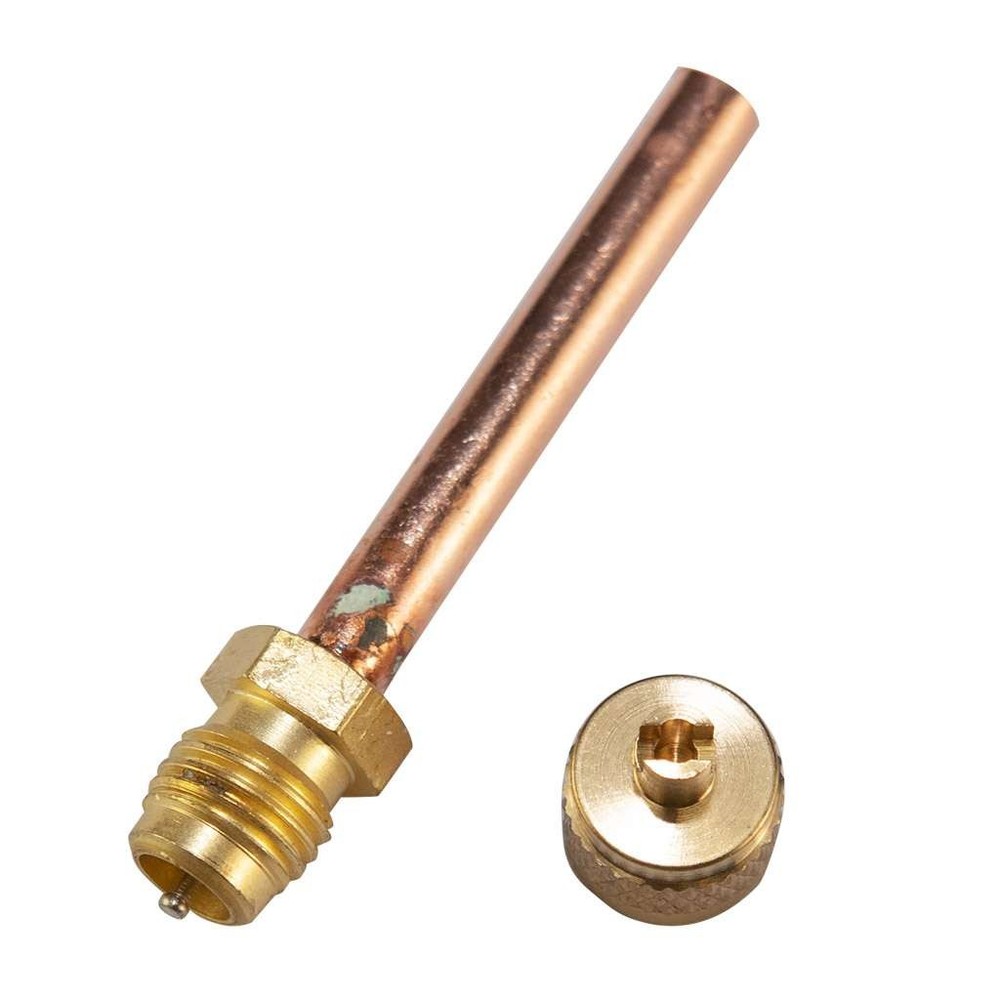 20pcs Service/Access Valve 1/4" SAE *1/4" OD *2.75" Stem Core Refrigeration Set