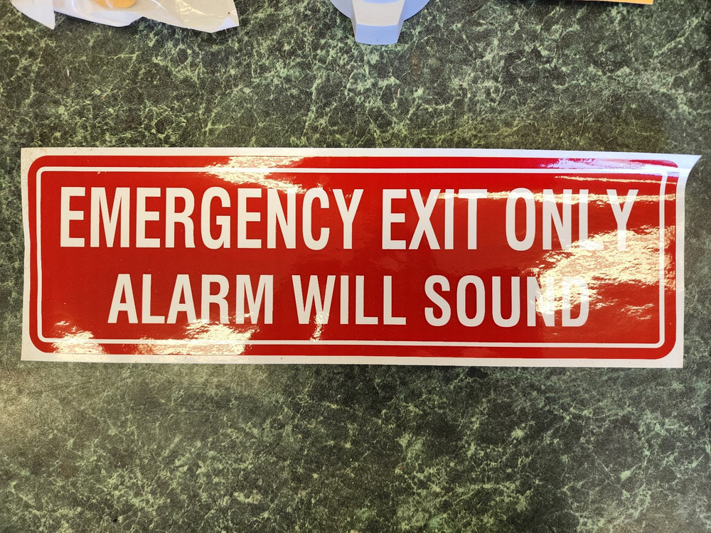 Detex EAX-500 Battery Powered Door Exit Alarm