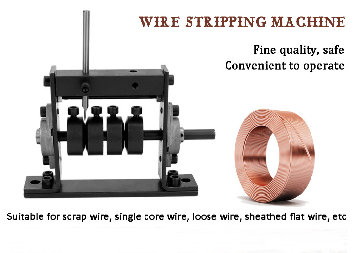 USA Manual Portable Wire Stripping Machine Scrap Cable Peeling Machine Stripper