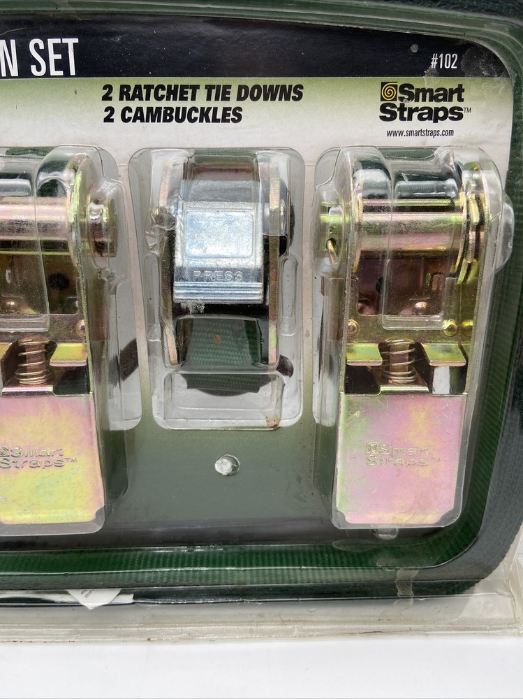 Smart Straps Combo Tie Down Set #102 10’ 300lbs