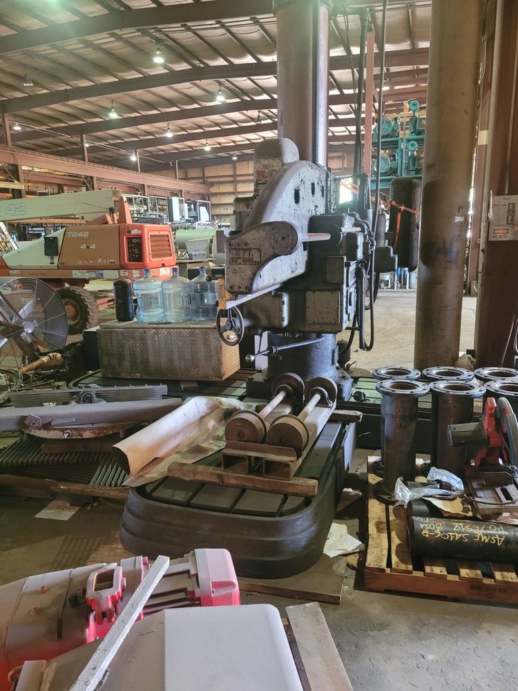 Amercan Tool Works "Hole Wizard" Radial Arm Drill