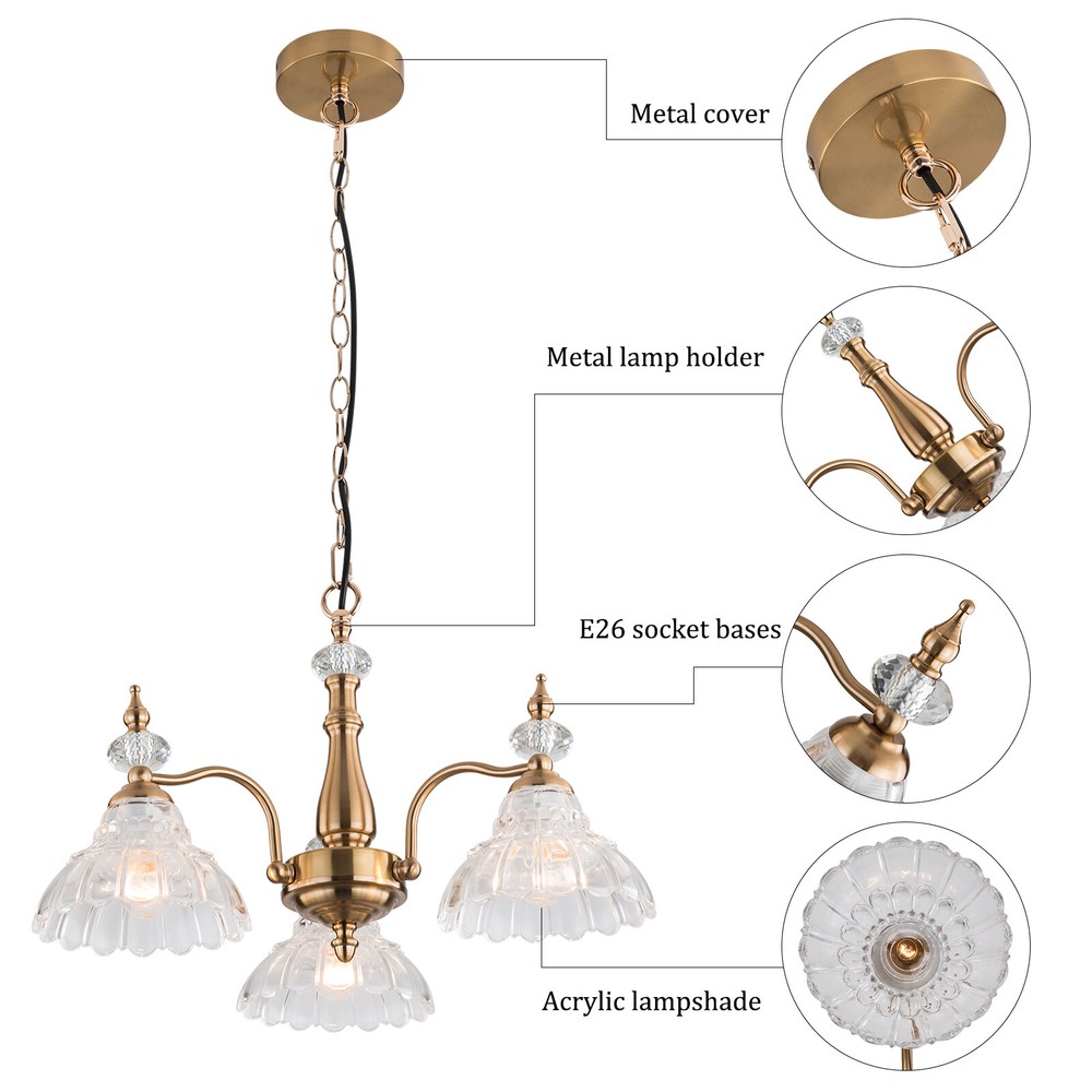 Modern LED Ceiling Lamp Kitchen Hanging Light Pendant Light Lamp For Dining Room