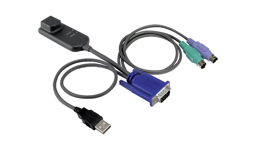 Vertiv Avocent KVM Extender Media Server Interface Module Cable DDSAVIQ-PS2M