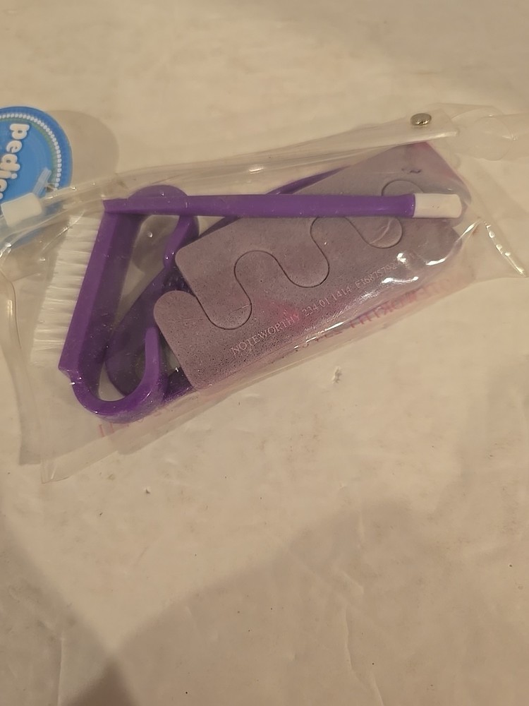 5 Peice Pedicure Set Purple