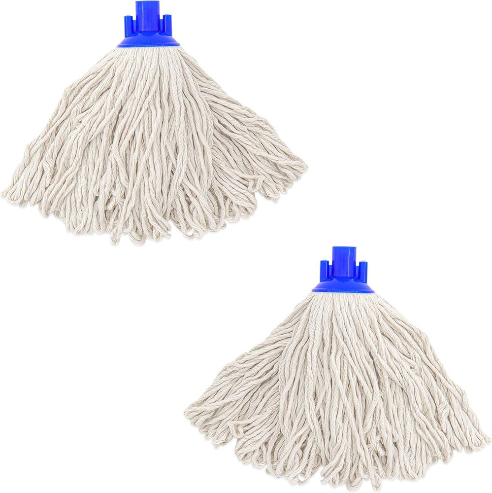 Cotton String Screw on Mop Replacement Head Compatible with All Standard US Pole
