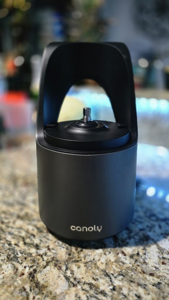 Canoly Masticating Juicer Electric Black with Motor Base, Containers, Filter