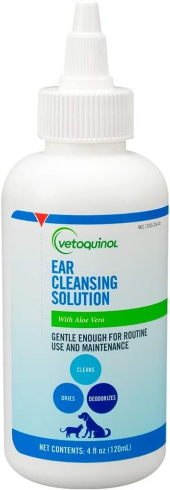 Ear Cleansing Solution - Gentle Cleaner to Remove Dirt & Debris - Easy-to-Use...