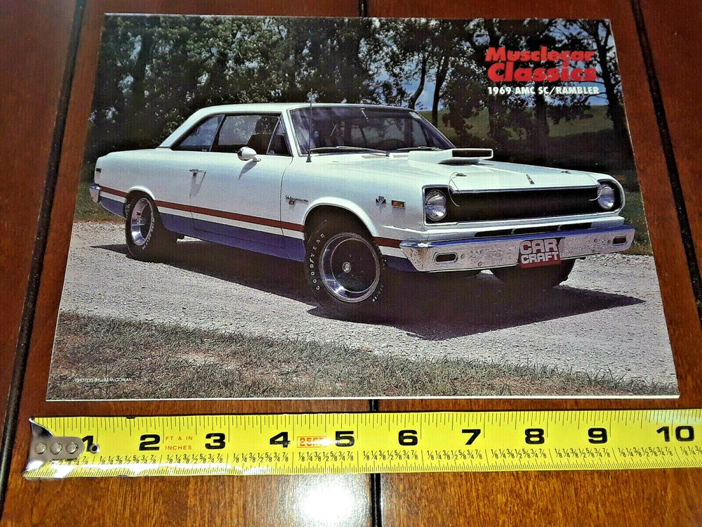 1969 AMC SC RAMBLER HURST ORIGINAL 1990 ARTICLE