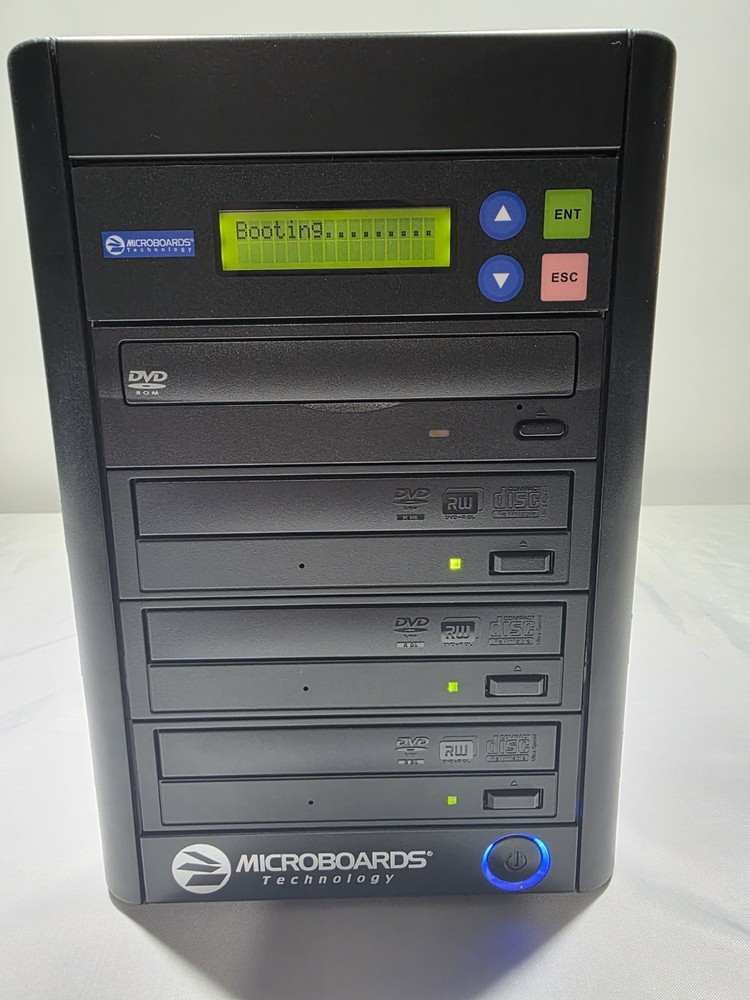 Microboards Technology QD-DVD-123 DVD Duplicator 1:3 Burner Disc Copier