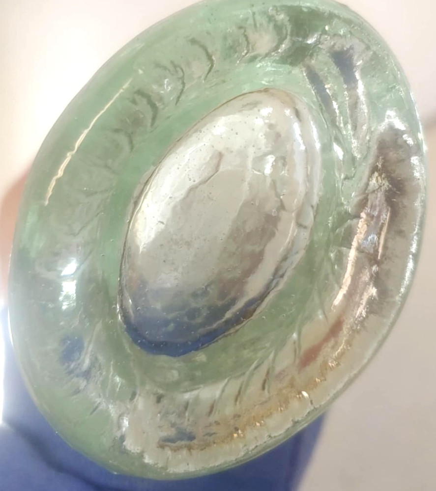 vintage fish bottle