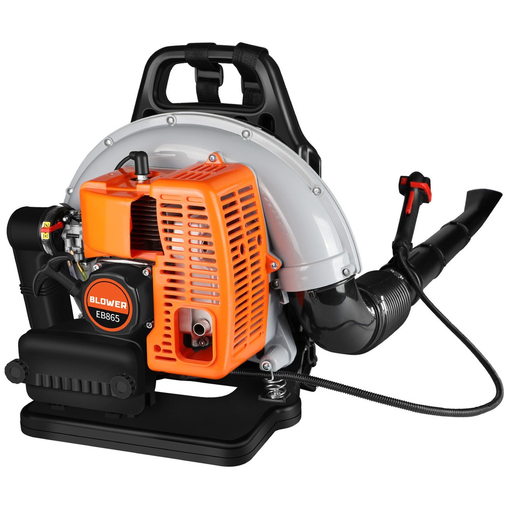 🔥Backpack Leaf Blower Gas Powered Snow Blower 665 CFM 63CC 2-Stroke Engine 3HP