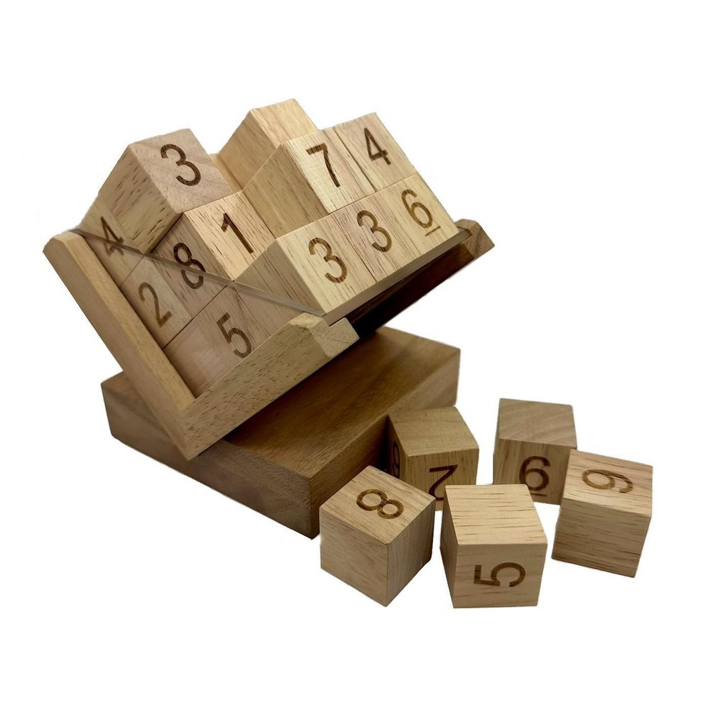 3D Wooden SUDOKU Cube Puzzle / Game