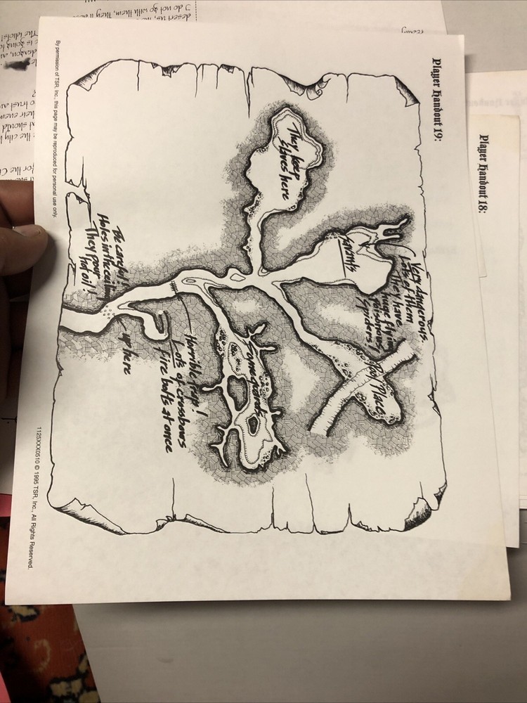 AD&D Dungeons & Dragons Night Below An Underdark Campaign