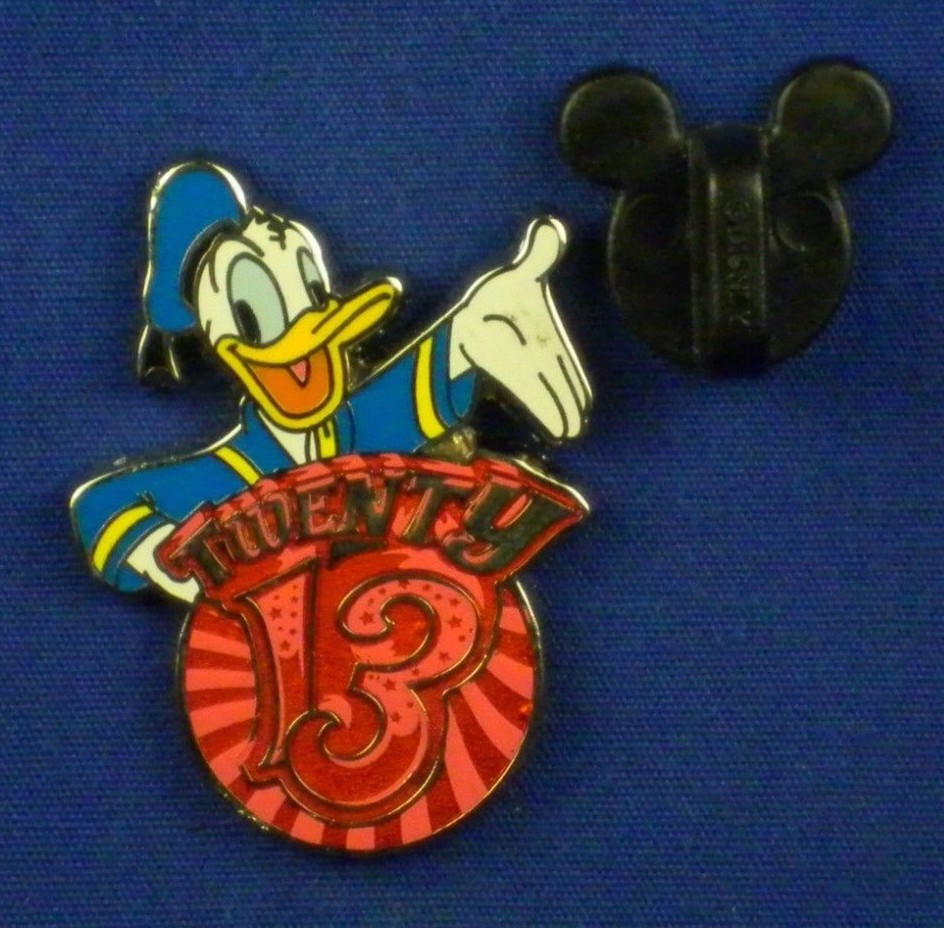 Donald Duck 2013 Mini Pin Collection Pin # 93924