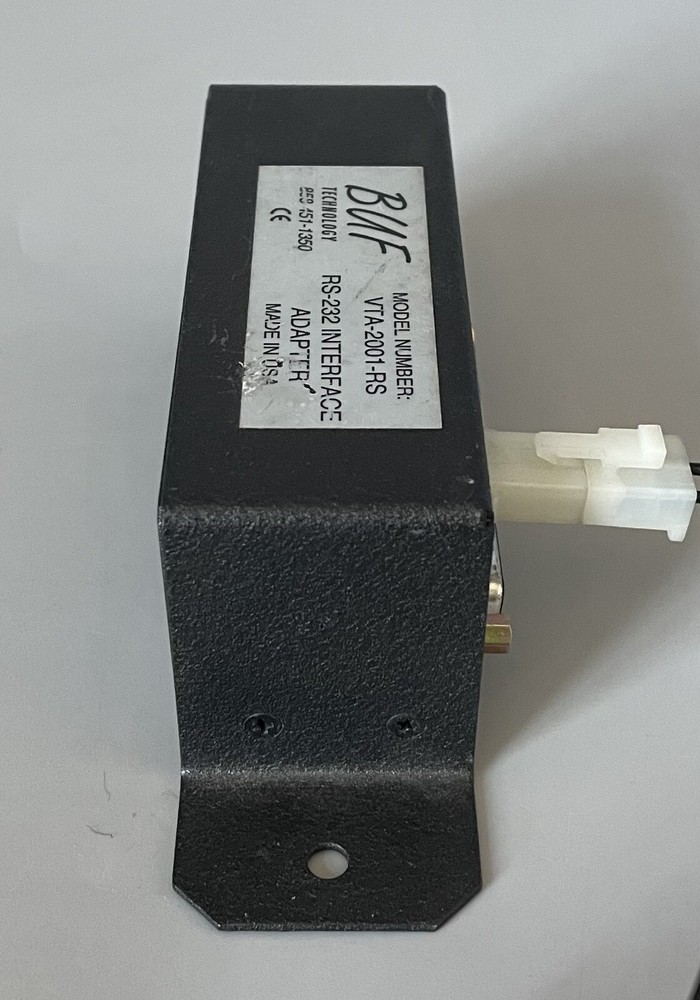 Untested — BUF Technology Interface Adapter VTA-2001-RS RS-232 — See Description