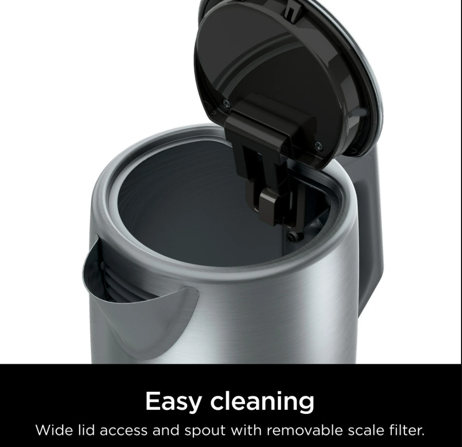 Ninja Precision Temperature Kettle Stainless, 7-Cup Capacity, Hold Temp Setting