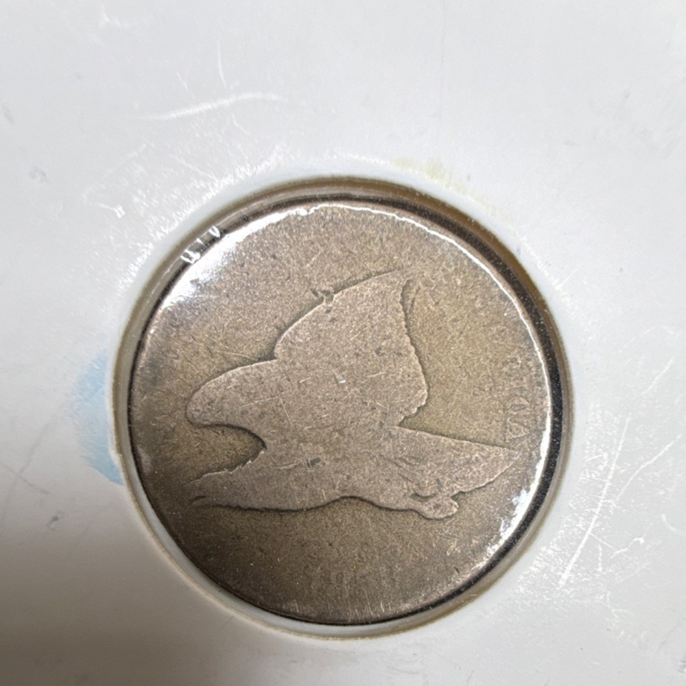 1858 Flying Eagle Small Cent Copper Coin