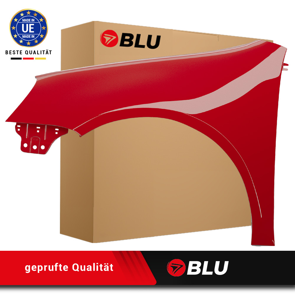 Fender for VW Golf V 5 LY3D left red front painted hatchback galvanized