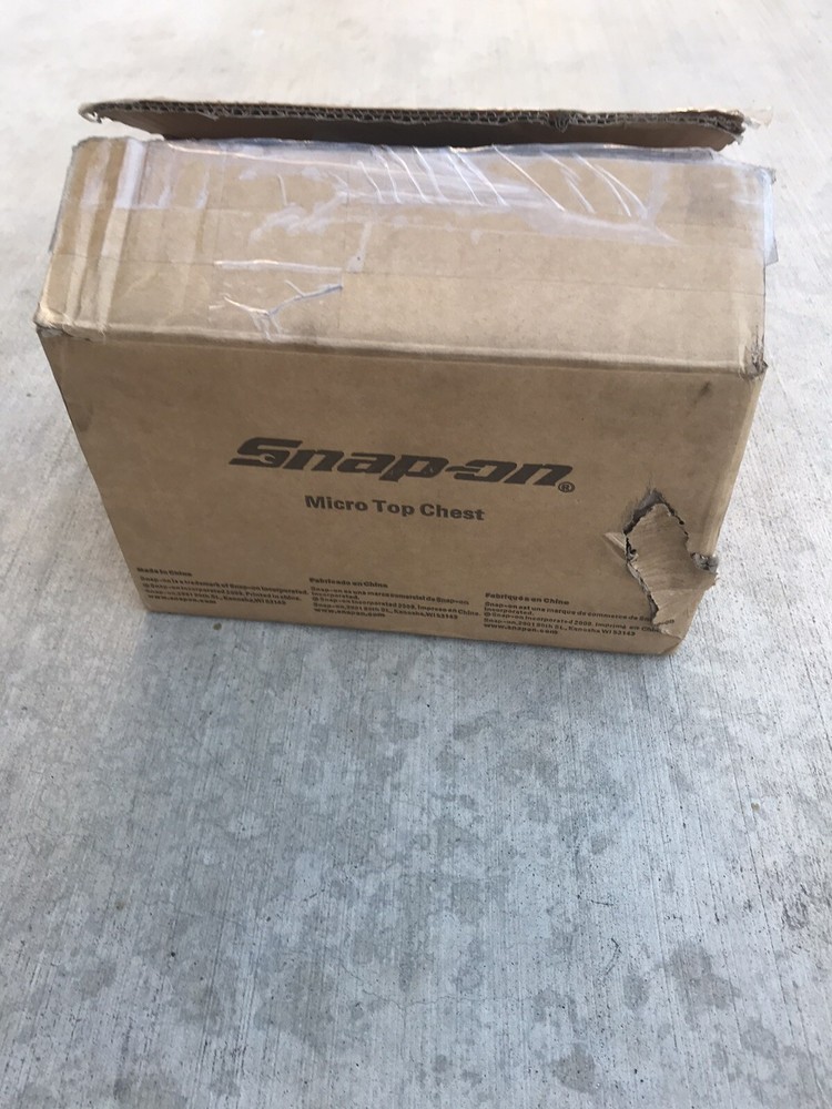 Snap-on Black Limited Edition Micro Top Chest Tool Box KMC923APB