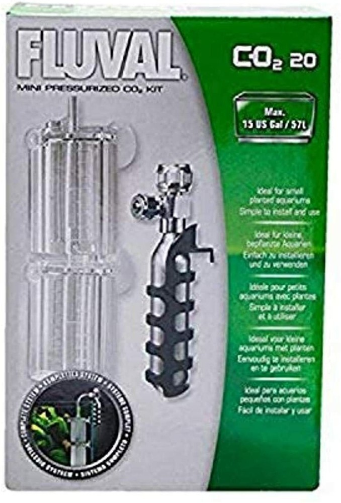 Fluval Mini Pressurized 20g-CO2 Kit - 0.7 ounces A7540