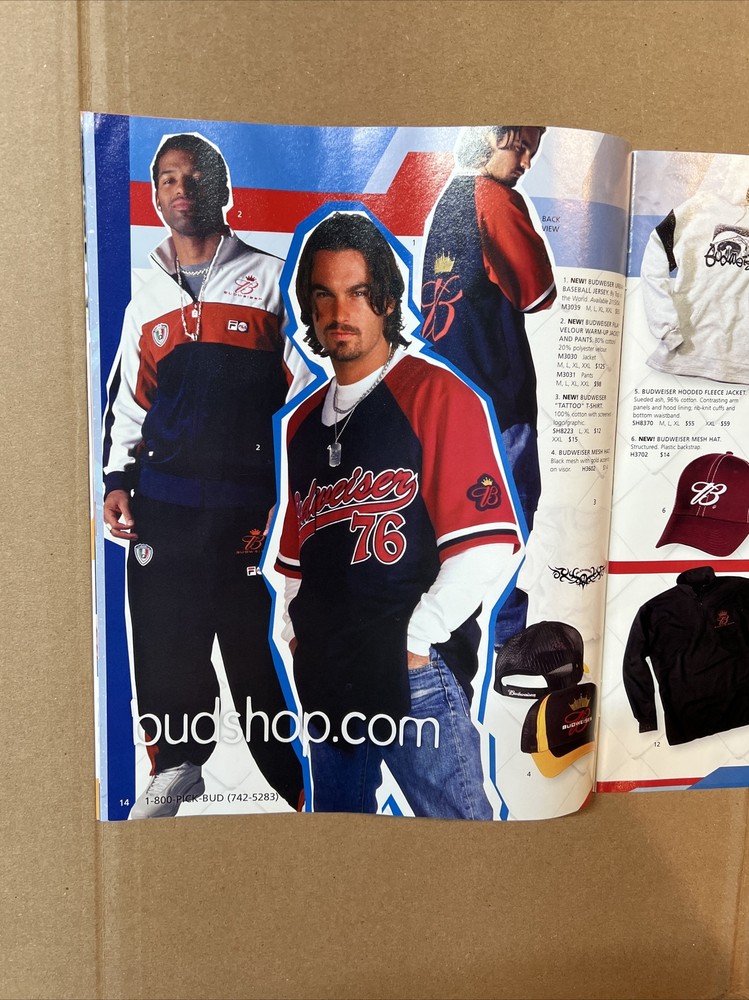 Budweiser Genuine Collection Gift Catalog - 2004