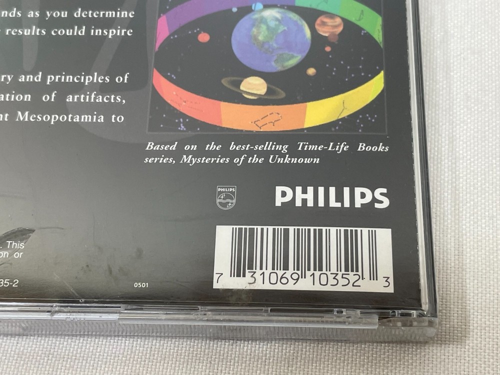 Vintage 1994 Time Life Astrology MAC CD-ROM Software Game