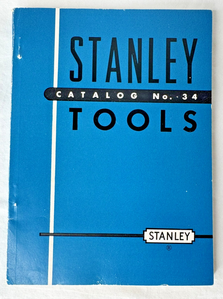 1948 STANLEY TOOLS CATALOG No. 34