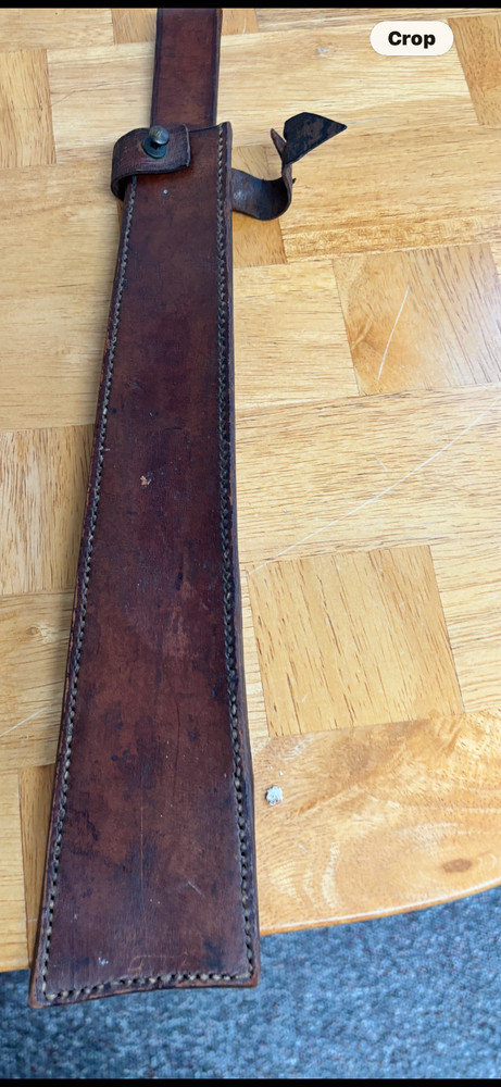 1945 Leather Bolo Machette Sheath