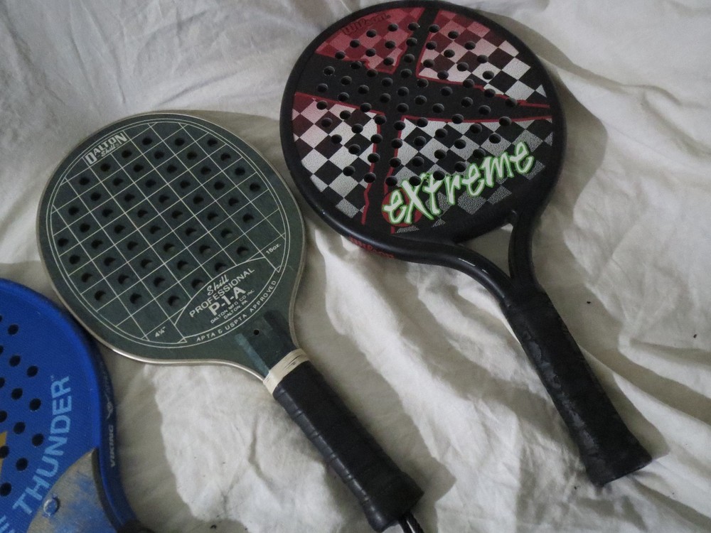 4 Platform Tennis Paddles