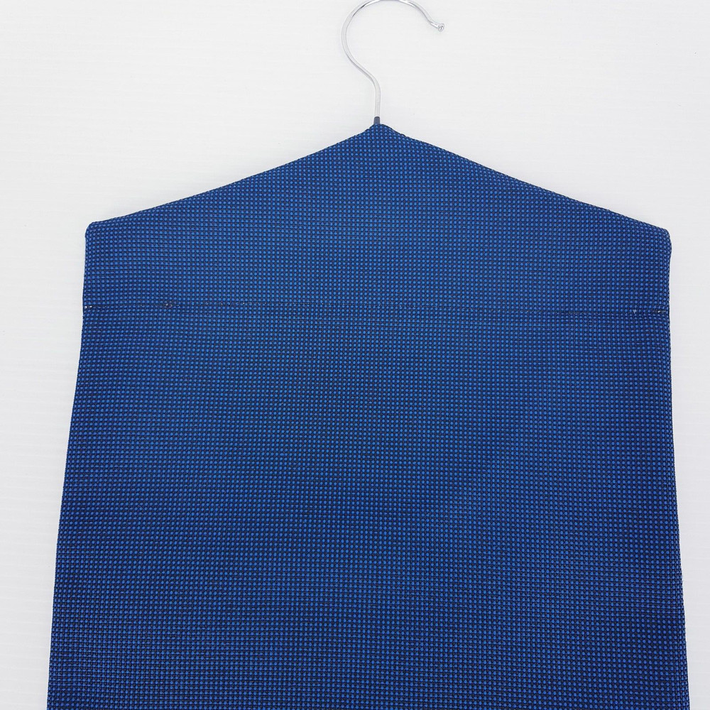 Peg Bag Handmade Blue Floral Front Patterned Lined Laundry Clothes Peg Holder