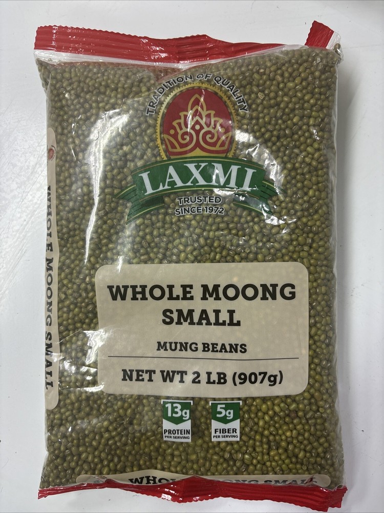 Laxmi Whole Moong Small 2 LB