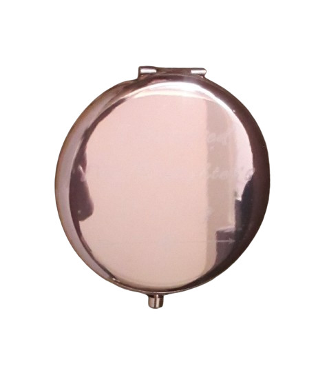 I Survived My Daughters Wedding Copper/Rose Gold 2 Mirror Compact w/Case