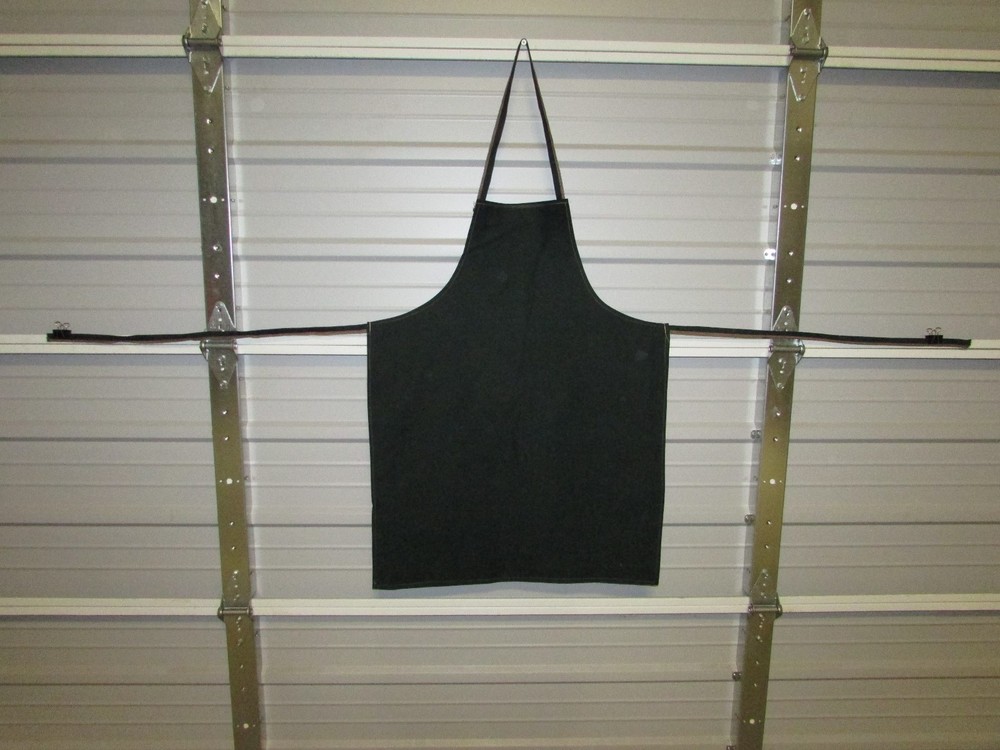 NEW HEAVY DUTY COTTON WORK APRON, 33" x 25", JUNIPER (Q)