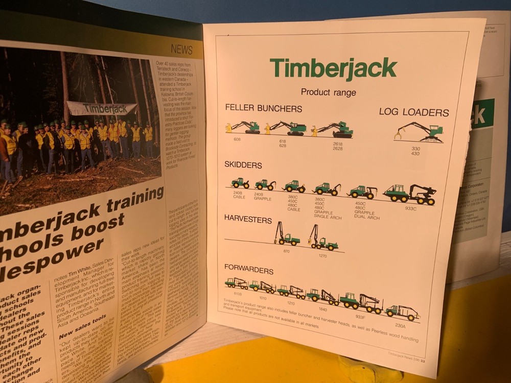 Timberjack News Forestry Logger Logging